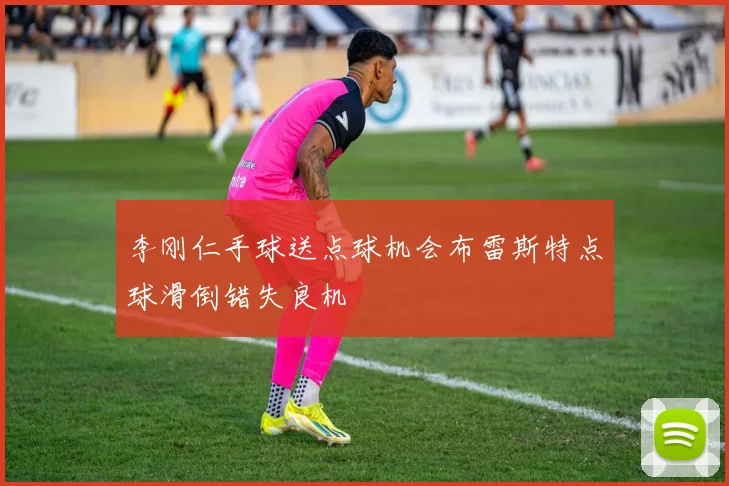 李刚仁手球送点球机会布雷斯特点球滑倒错失良机